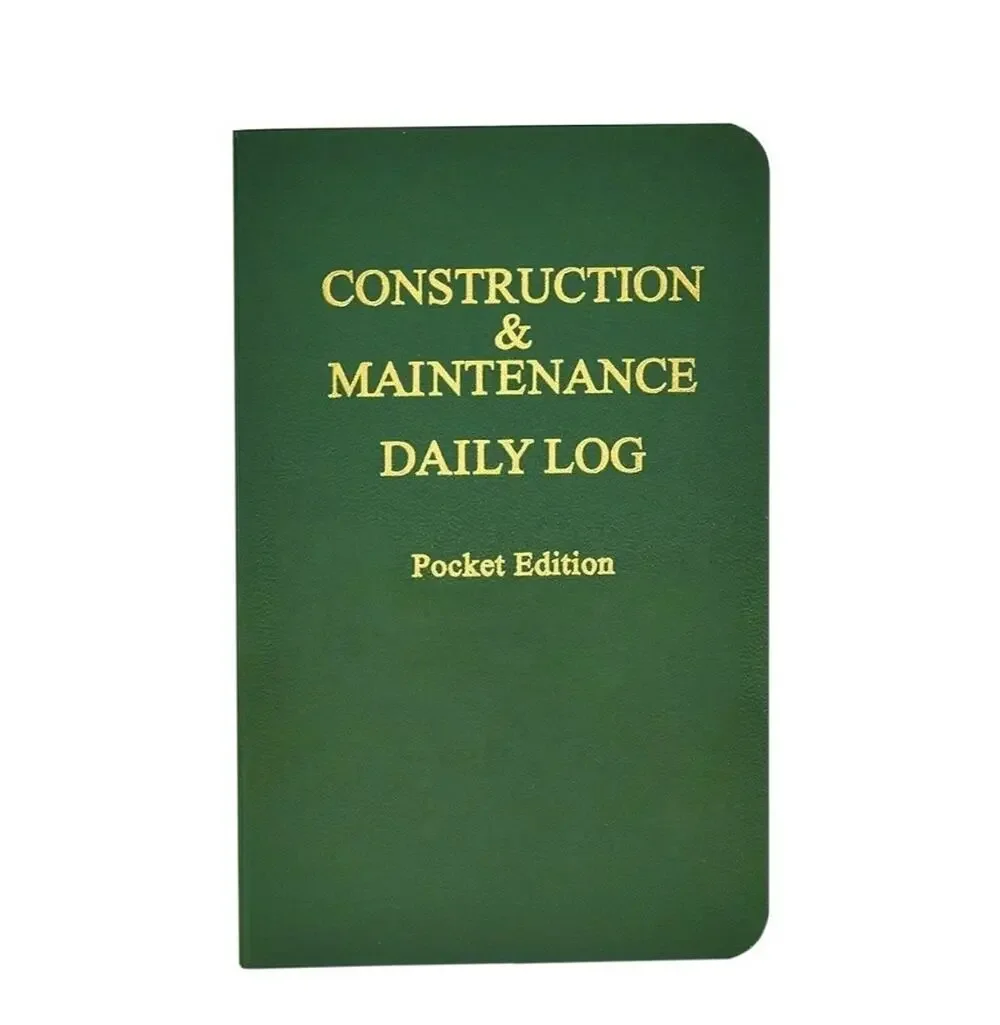 Construction & Maintenance Daily Log Pocket Edition (4in. x 6.5in.)